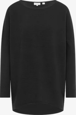 RISA Fijngebreide Truien Trui Teylon Dames Zwart