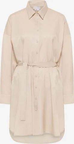 RISA Blousejurken Blousejurk Dames Nude