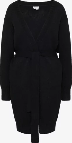 RISA Vesten Gebreid Vest Teylon Dames Zwart