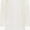 RISA Blousejurken Blousejurk Dames Wit