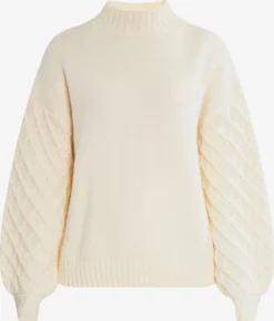 RISA Basic Truien Trui Dames Crème