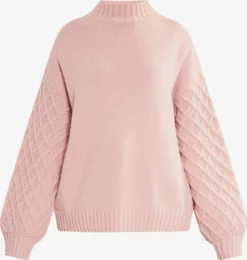 RISA Fijngebreide Truien Trui Teylon Dames Rosa