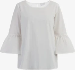 RISA Blouses Met Korte Mouw Blouse Iridia Dames Wolwit