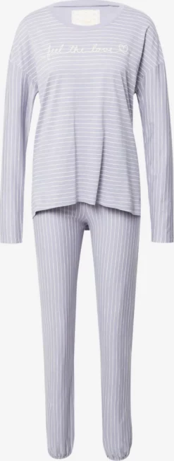 Triumph Pyjamas Pyjama Dames Zilvergrijs