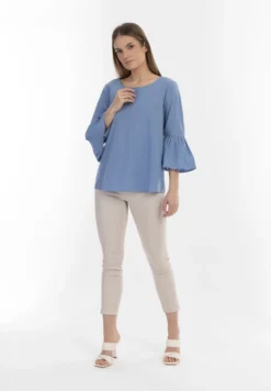 RISA Blouses Met Korte Mouw Blouse Dames Duifblauw -RISA Voortreffelijke Winkel 35a0a01029d7d44074a28ccb20bdd87b scaled