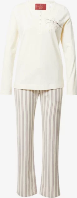 Triumph Pyjamas Pyjama Dames Ecru