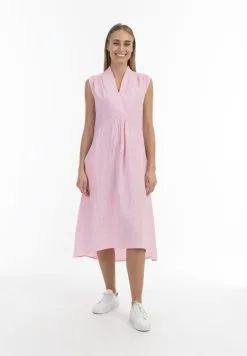 RISA Midi Jurken Jurk Dames Rosa -RISA Voortreffelijke Winkel 38a96d17f5589a9050b8cb83d647efd0 scaled