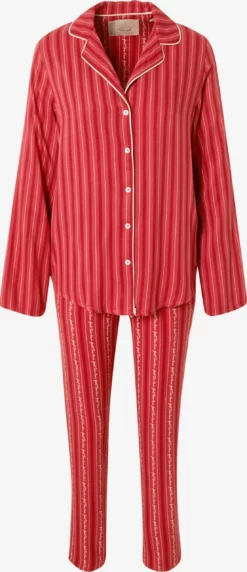 Triumph Pyjamas Pyjama Boyfriend Dames Rood / Donkerrood