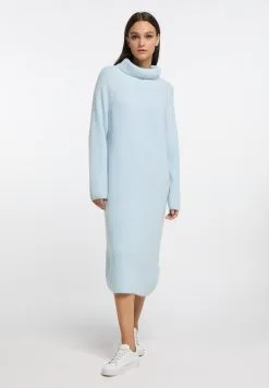 RISA Gebreide Jurken Gebreide Jurk Dames Lichtblauw -RISA Voortreffelijke Winkel 593613e833bd36d76282b1cb8a496407 scaled