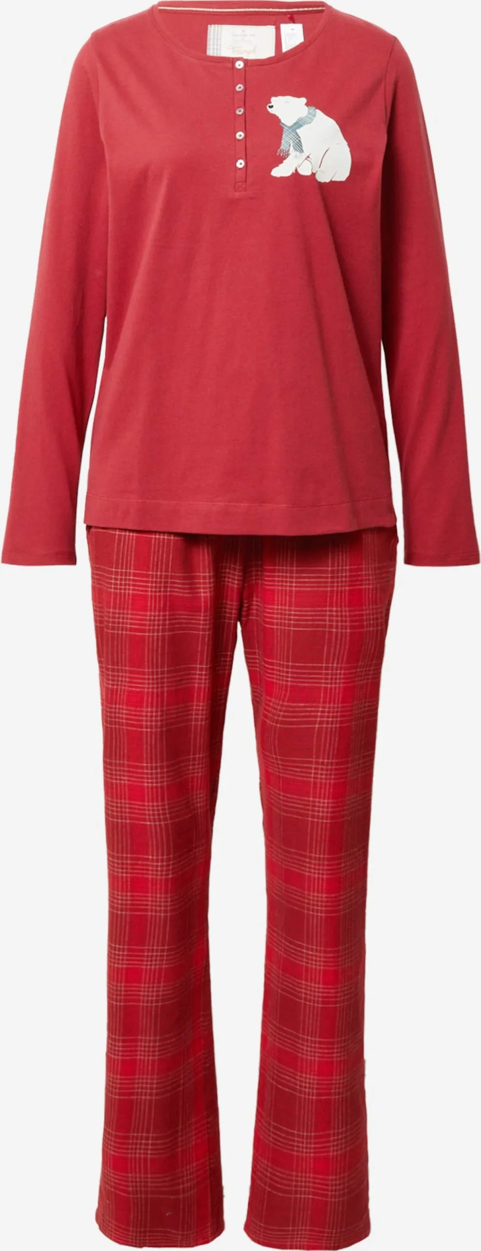 Triumph Pyjamas Pyjama Dames Rood 1 Triumph Pyjamas Pyjama Dames Rood