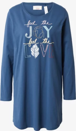 Triumph Nachthemden Nachthemd Dames Blauw / Lichtblauw