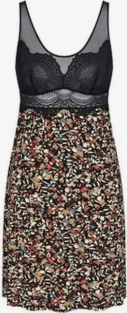 Triumph Nachthemden Nachthemd Dames Zwart