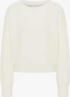 RISA Basic Truien Trui Dames Wit