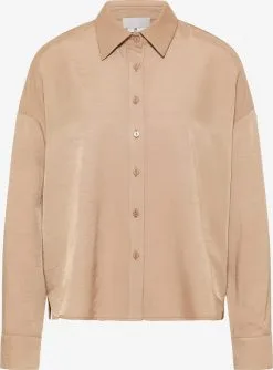 RISA Overhemden Blouse Dames Bruin