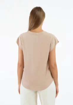 RISA Blouses Met Korte Mouw Blouse Dames Beige -RISA Voortreffelijke Winkel 7fcfb8944fae3c0944baf14eeefac960 scaled