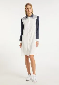 RISA Mini Jurken Jurk Dames Nachtblauw / Wit -RISA Voortreffelijke Winkel 95a6342e77fdbb9b8a6a848a5c775f43 scaled