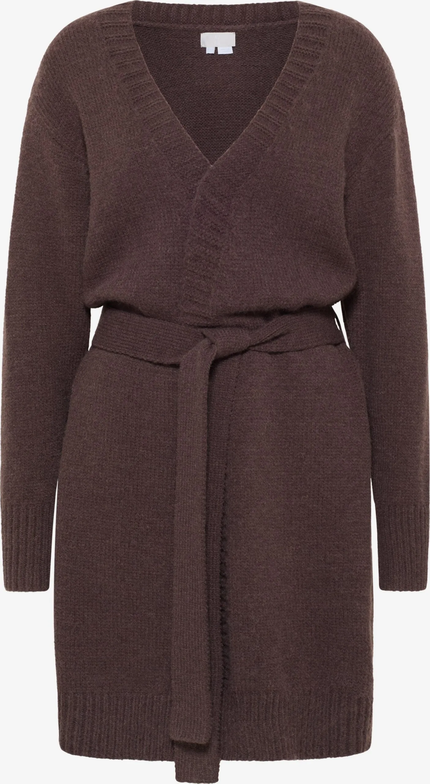 RISA Vesten Gebreid Vest Teylon Dames Donkerbruin 1 RISA Vesten Gebreid Vest Teylon Dames Donkerbruin