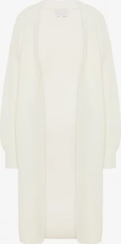 RISA Vesten Gebreid Vest Dames Wit