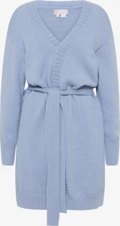 RISA Vesten Gebreid Vest Teylon Dames Lichtblauw