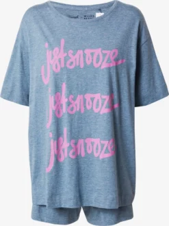 Triumph Pyjamas Korte Pyjama Dames Blauw Gemêleerd