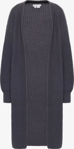 RISA Vesten Gebreid Vest Dames Donkergrijs