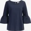 RISA Blouses Met Korte Mouw Blouse Iridia Dames Marine