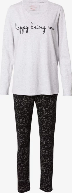 Triumph Pyjamas Pyjama Dames Grijs Gemêleerd