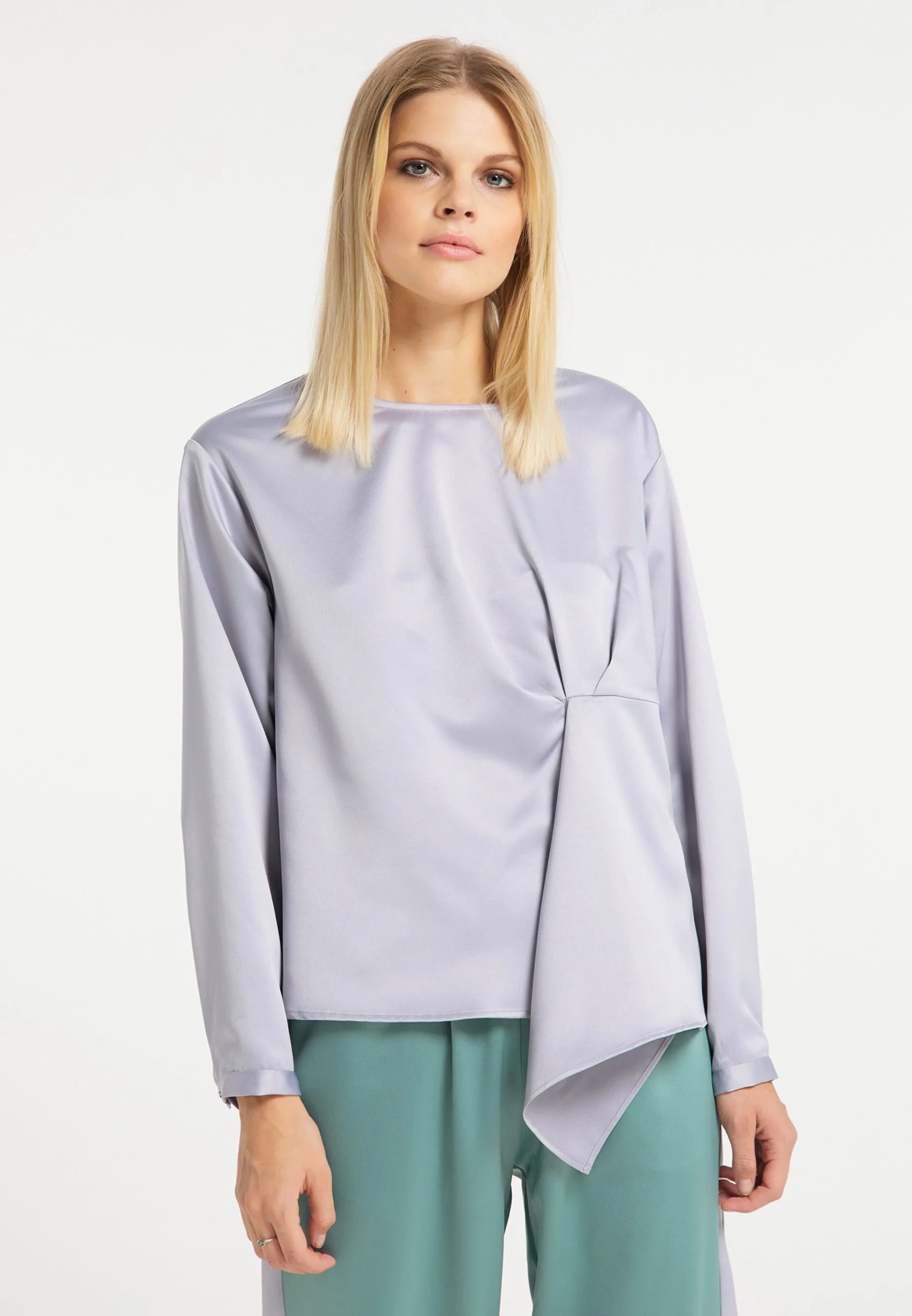 RISA Blouseshirts Blouse Dames Grijs 2 RISA Blouseshirts Blouse Dames Grijs - Afbeelding 2