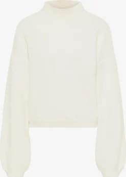 RISA Basic Truien Trui Dames Natuurwit