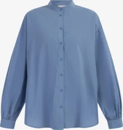 RISA Overhemden Blouse Dames Smoky Blue