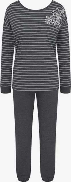 Triumph Pyjamas Pyjama Dames Grijs / Donkergrijs / Grijs Gemêleerd