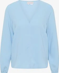 RISA Blouseshirts Blouse Dames Lichtblauw