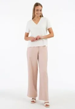 RISA Blouses Met Korte Mouw Blouse Dames Wolwit -RISA Voortreffelijke Winkel f0e8ed4ab36904795569cc5e93267fca scaled