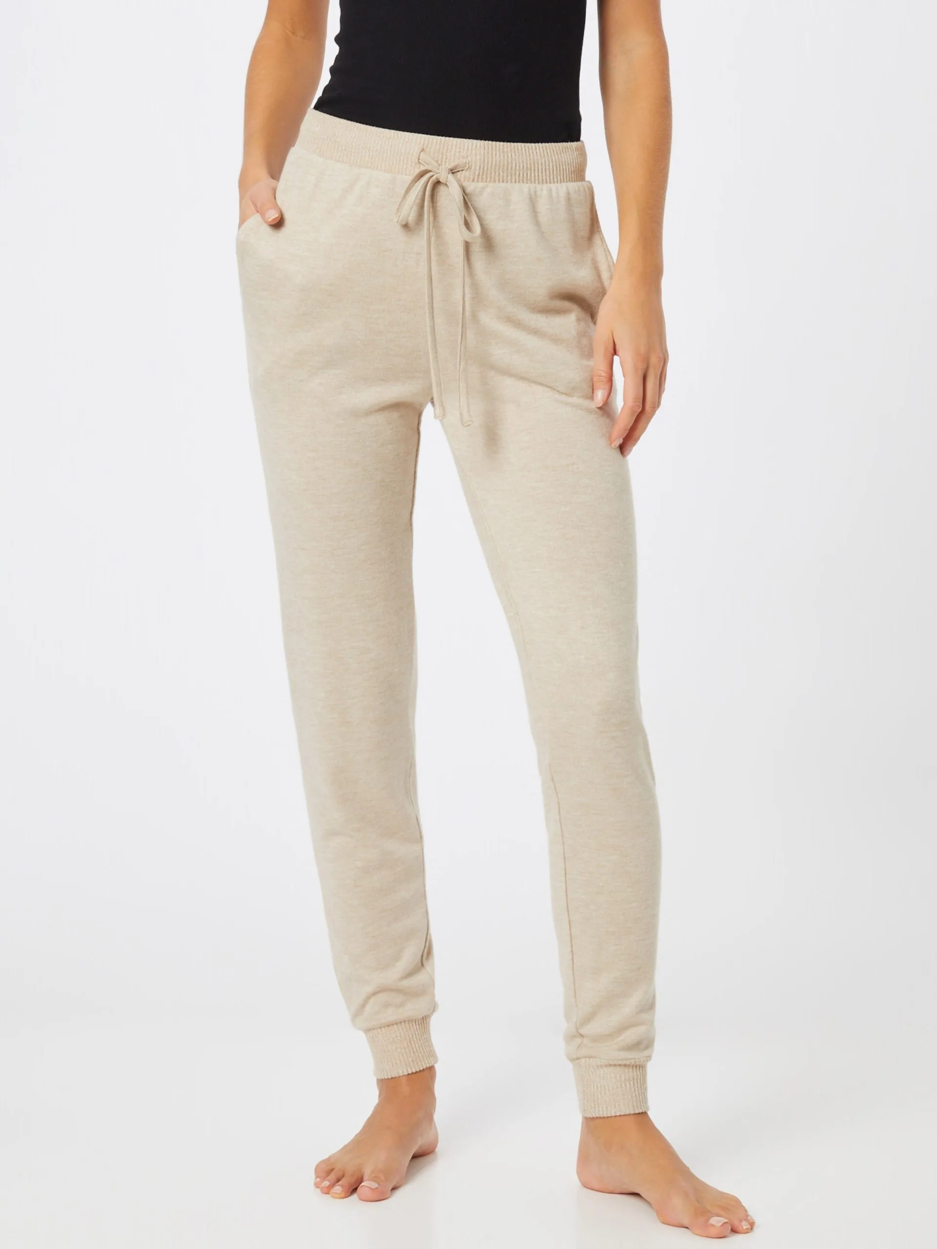 Triumph Pyjamabroeken Tapered Pyjamabroek Dames Cognac 3 Triumph Pyjamabroeken Tapered Pyjamabroek Dames Cognac - Afbeelding 3