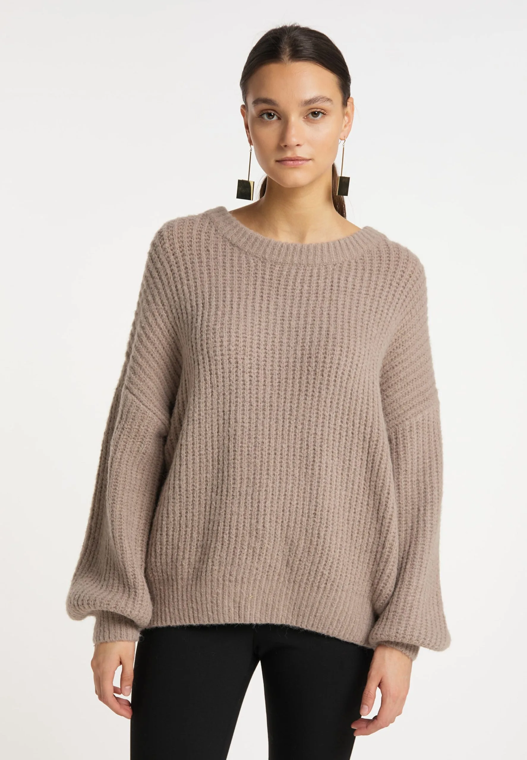 RISA Oversized Truien Oversized Trui Dames Beige 2 RISA Oversized Truien Oversized Trui Dames Beige - Afbeelding 2