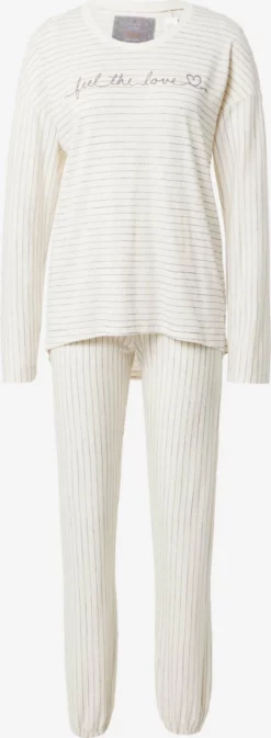 Triumph Pyjamas Pyjama Dames Crème